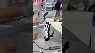 Manus Control dexterous hand Xhand1 in 2026 Robot Sports Meeting