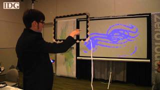 CHI2011: Student project creates multi-touch force field