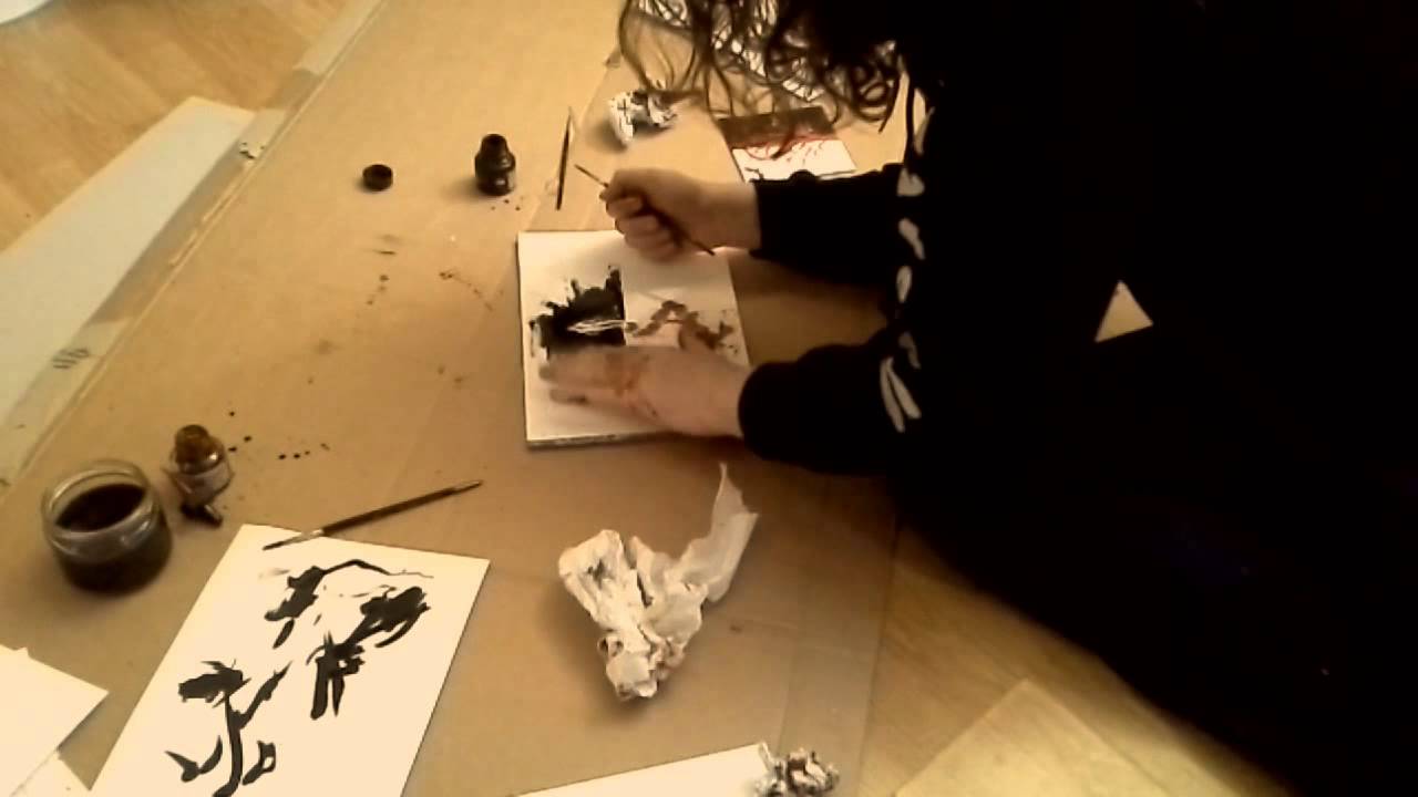 Vinterbris and Kim Holm: Making of the artwork for "Solace"