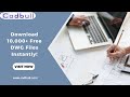 How to Download Free AutoCAD DWG Files from Cadbull.com | Step-by-Step Guide