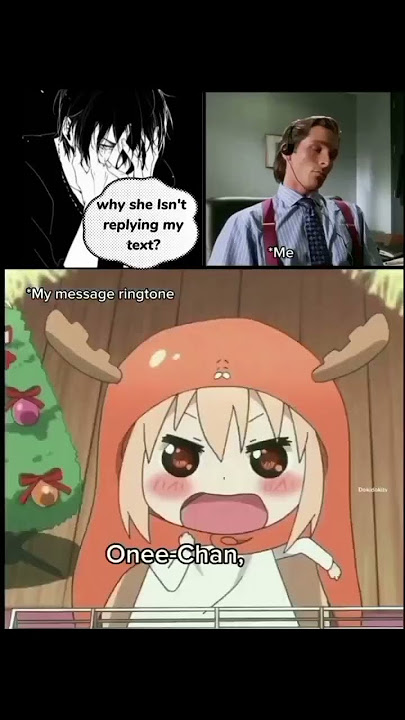 onee chaaan message ringtone #oneechan #anime