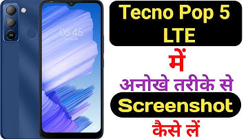 How to take screenshot in Tecno Pop 5 LTE || How to capture screenshot in Tecno Pop 5 LTE ||