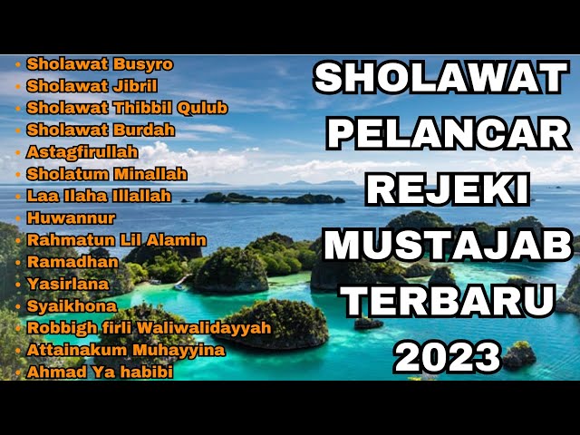 Album Sholawat Pelancar Rejeki Penyejuk hati serta Penenang Pikiran !!! Suara Merdu 😱Terbaru 2023 class=