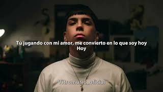MILO J - TE FUI A SEGUIR ft. Yahritza Y Su Esencia (Letra/Lyrics)