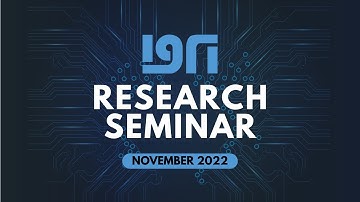IGRI Research Seminar | November 2022 | Mazaher Kianpour