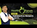 🍏 [LIVE] 19 January 2021| | Health Forum with Doc.Atoie.