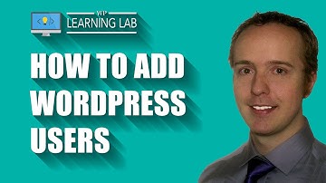 How To Add A WordPress User To Your WordPress Website | WP Learning Lab