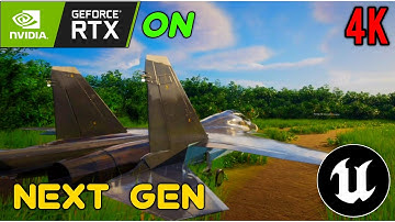Unreal Engine 5 RTX On + Next Gen Graphic !!! UE5 + RTX 3070 Ti On + Intel i9 12th Gen #ue5  #4k #bd