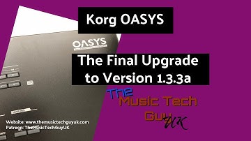 Korg OASYS - The Final Upgrade to Version 1.3.3a