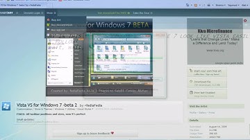 How to make Windows 7 look like Vista