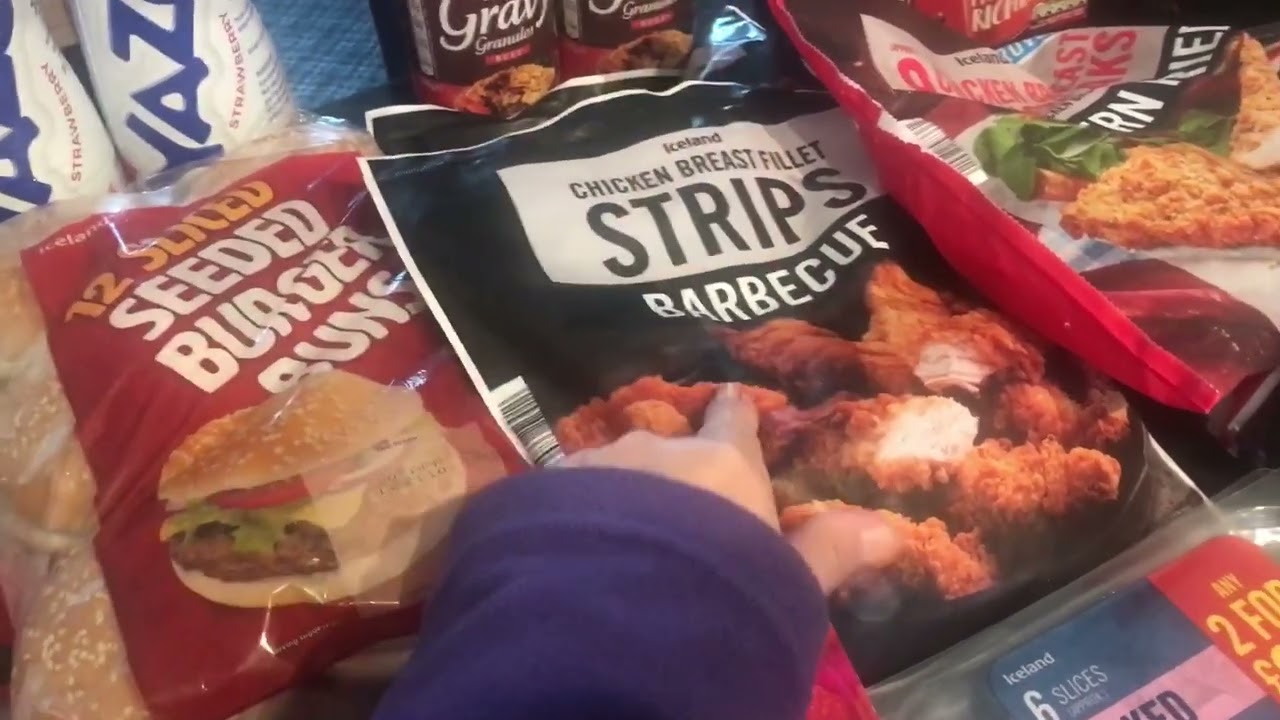 Iceland Food Delivery Haul