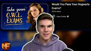 Seeing What I Would Get on the O.W.L. Exam (Official Harry Potter Quiz)