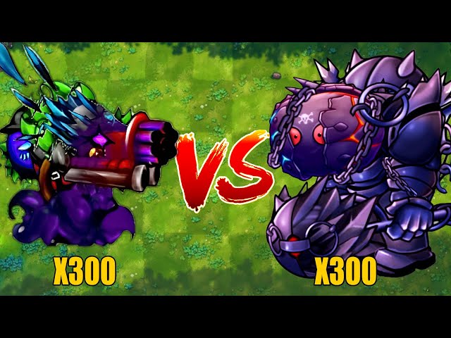 PVZ 1 Fusion 3.2 Challenge!! 300 Plants Fusion VS 30000 Obsidian