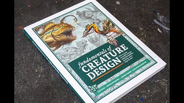 (book flip) Fundamentals of Creature Design by 3DTotal (2020)