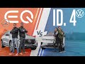 408 PS im leisesten Rennen der Welt ⚡Mercedes EQC vs VW ID4 | Vlog#22