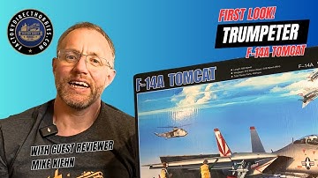 First Look At A Large Model Of A Well-Known Fighter - Trumpeter F-14A Tomcat!