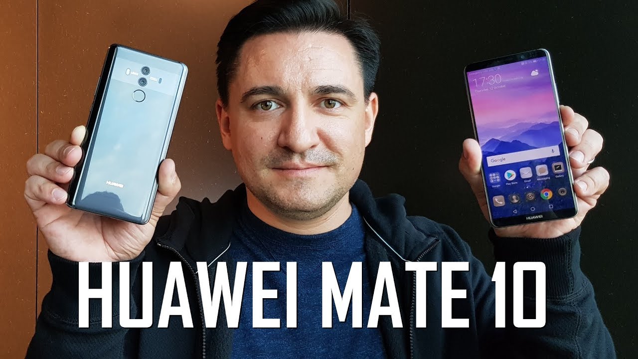 HANDS-ON - Acesta este Huawei Mate 10 Pro! gadgets with small rotary blades