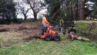 Cast Ssq 15D With Timber Grab Designed By Sns Trees