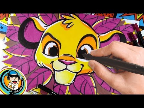 Vídeo: Como Desenhar Um Simba