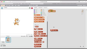 Hide List & Show List Scratch Data Block Orange