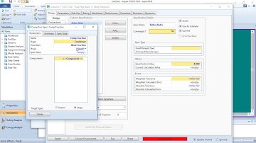 Aspen Hysys n Hexane n Octane Distillation