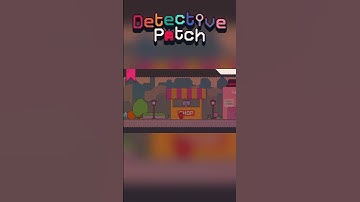 Detective Patch grabs a bite! #gaming #indiegame #gamedev #games