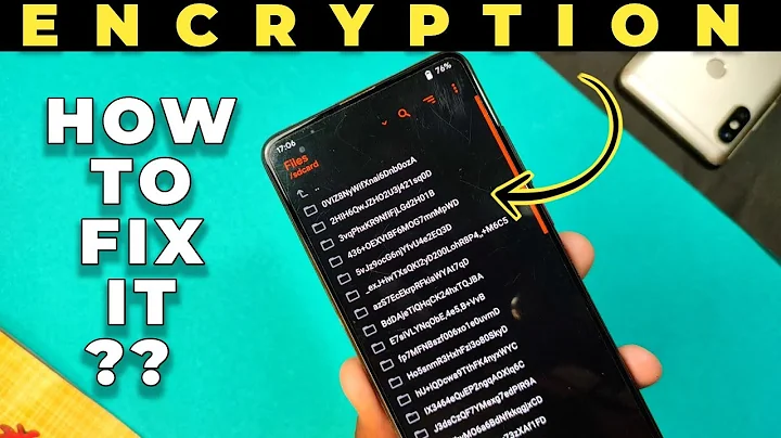 How to Fix Random Numbers Showing in Recovery *Encryption* | Data Safe??
