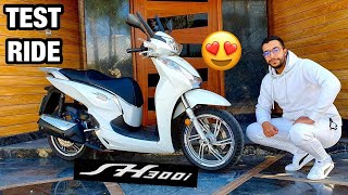 TEST RIDE SH 300i smart  لموطور لي كيبغيوه لمغاربة كاملين صغير و كبير??