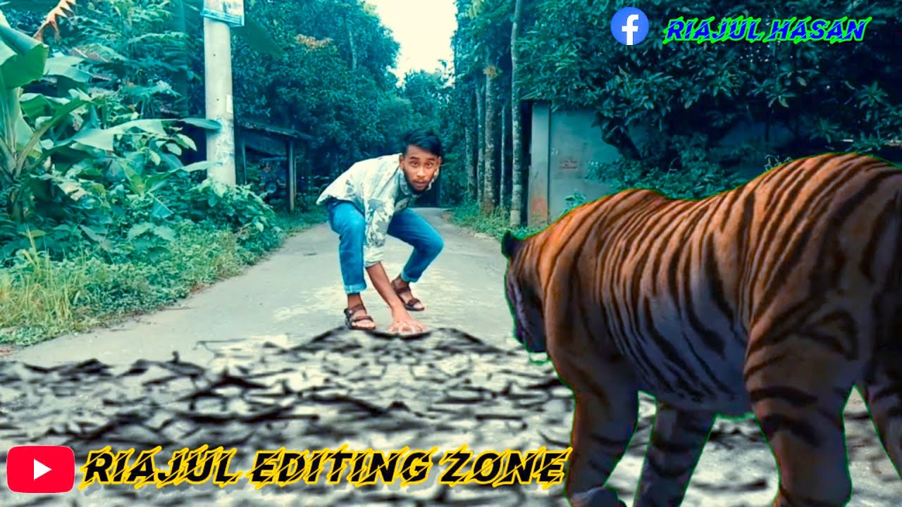 Action_seen | Ground_crack | Tiger_walk | Green_screen_effect Kinemaster_Editing RiAjuL Editing Zone