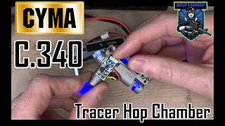 Cyma C.340 tracer hop chamber installation and test
