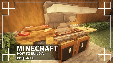 ⚒️[Minecraft] : How to make a BBQ Grill