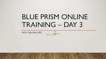 RPA blue prism | rpa tutorial for beginners |blue prism certification  | blue prism training | RPA