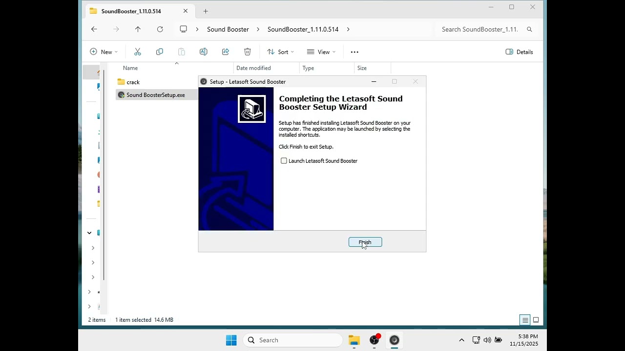 Download on PC Letasoft Sound Booster