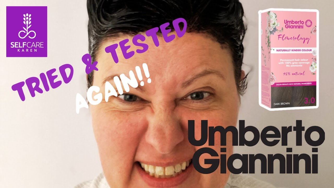 Trying Umberto Giannini Flowerology again🌟 hair dye application