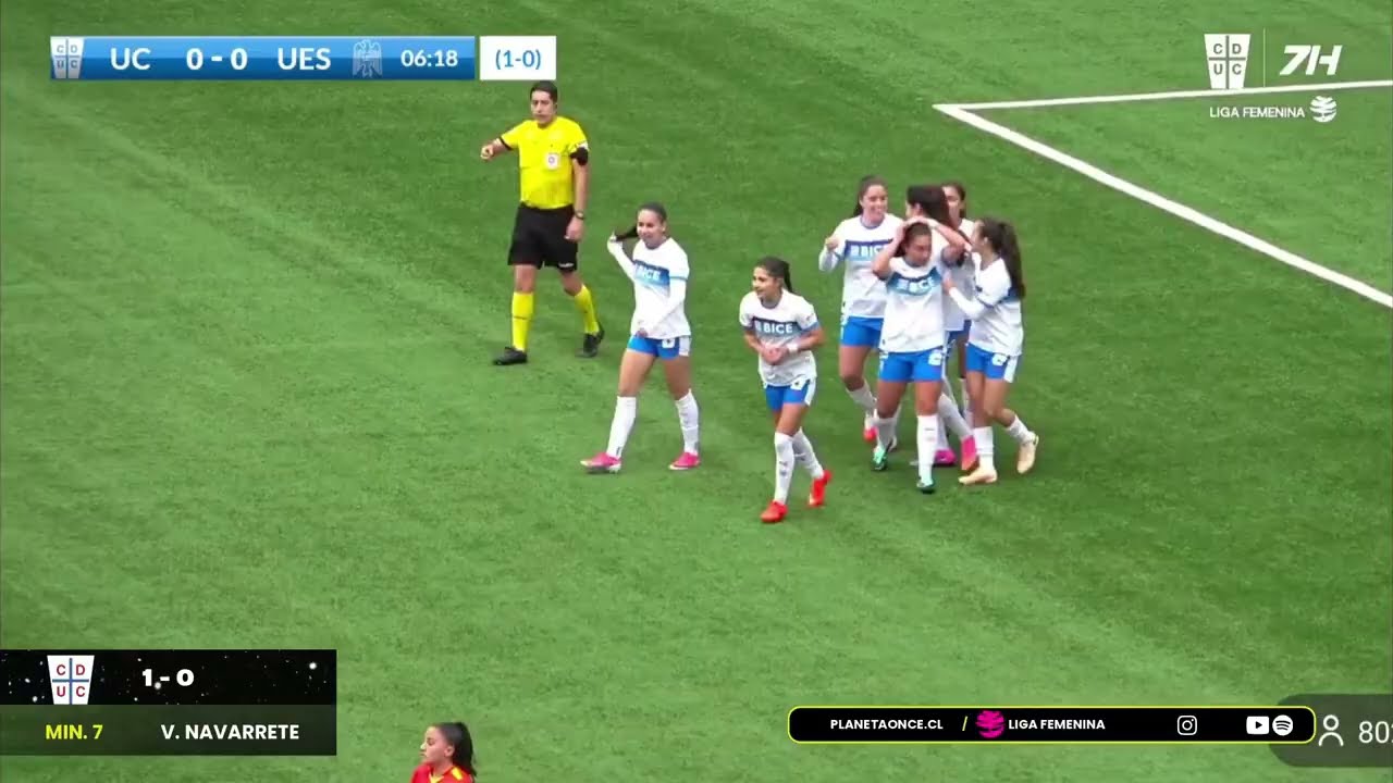 #GolesP11 U. Católica 1-0 U. Española (2-0 global) Cuartos Vuelta Playoffs Liga Femenina 04-10-2026