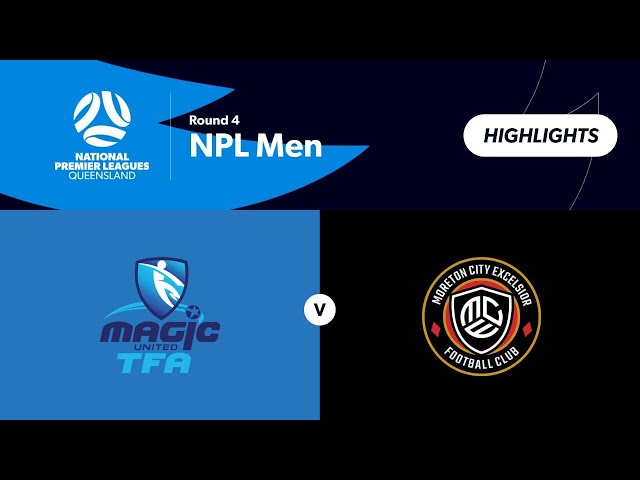 NPL Men Round 4 - Magic United vs Moreton City Excelsior  Highlights