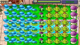 PLANTS VS ZOMBIES | WINTER MELON + CACTUS VS ALL ZOMBIES | FULL GAMEPLAY HD [ 1080p ] [ 60fps ]