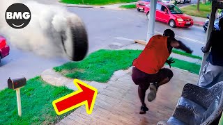 100 LUCKIEST PEOPLE CAUGHT ON CAMERA | BEST OF 2024 #1