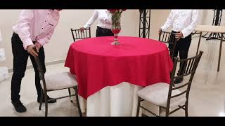 Montaje De Mesa Para Eventos
