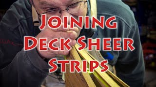 Joining Deck Sheer Strips - Kayak Build