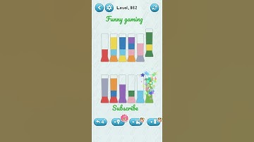water sort puzzle game level 862 Numpuz #androidgames #gaming #braingame #shortsgame #watersort