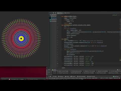 つげの高校YouTu部 TaqR　Pythonで糸かけ曼荼羅２