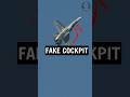 Aircraft with a Fake Cockpit