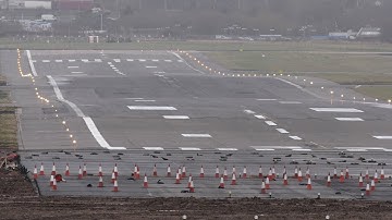A very bumpy runway...