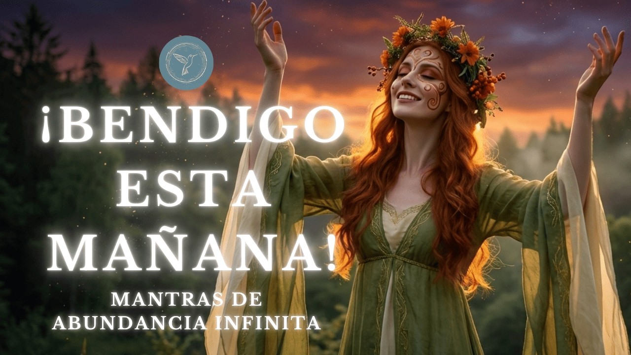 🌞 BENDIGO MI MAÑANA ✨ Mantra Poderoso de Gratitud, Prosperidad y Luz para Iniciar el Día