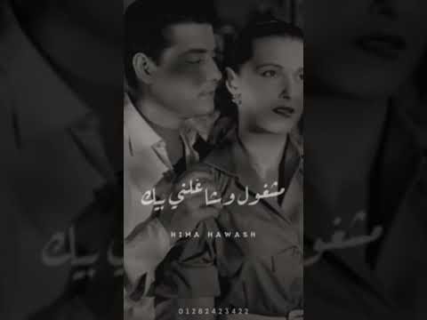 ولاقيك مشغول وشاغلني بك حالات لعبد الحليم حافظ 