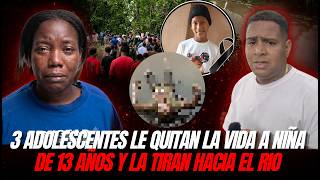 3 ADOLESCENTES LE QU1T4N LA V1D4 A N1Ñ4 DE 13 AÑOS Y LA TIRAN HACIA EL RIO