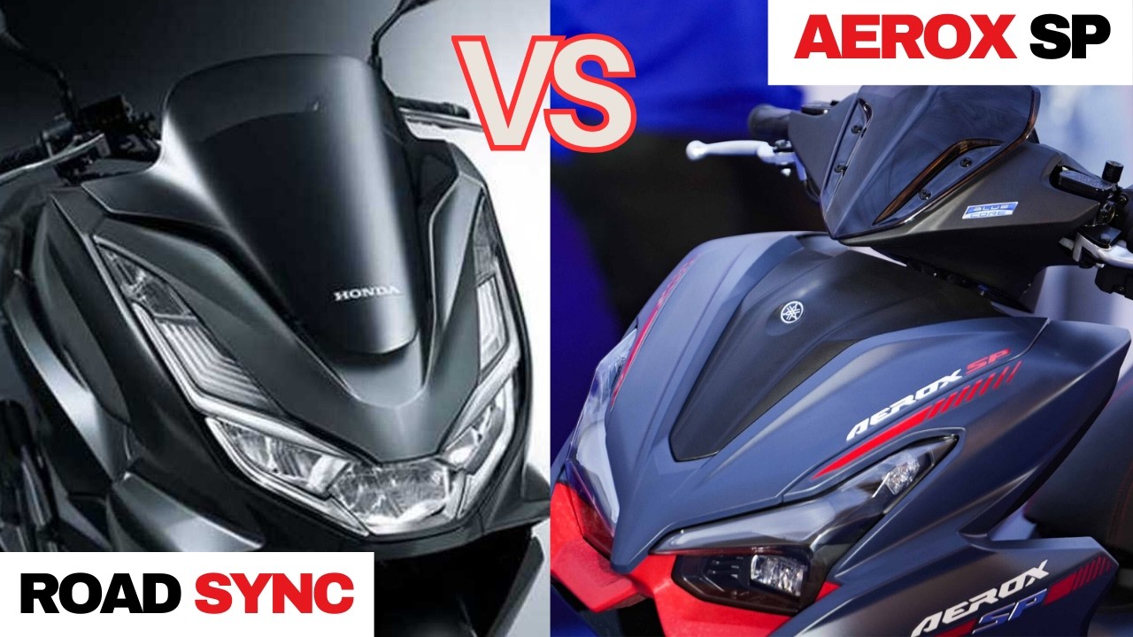 WHY PAY MORE? Honda PCX 160 RoadSync vs Yamaha Aerox SP Version — Comfort o Performance?