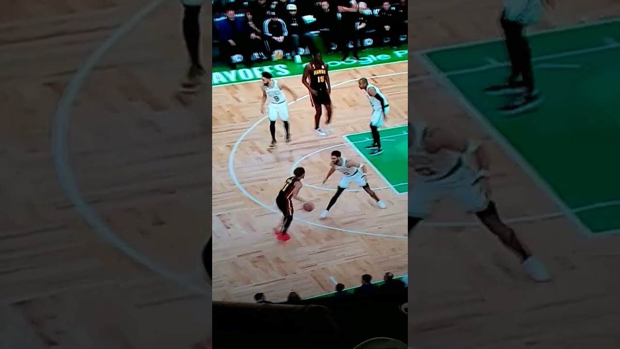 John Collins with the Three | Hawks vs Celtics