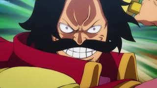 One Piece 965 Crossing Swords Roger and Whitebeard